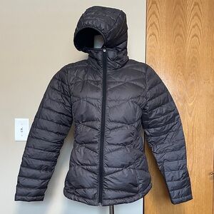 Lole Women's Charcoal Puffer Jacket